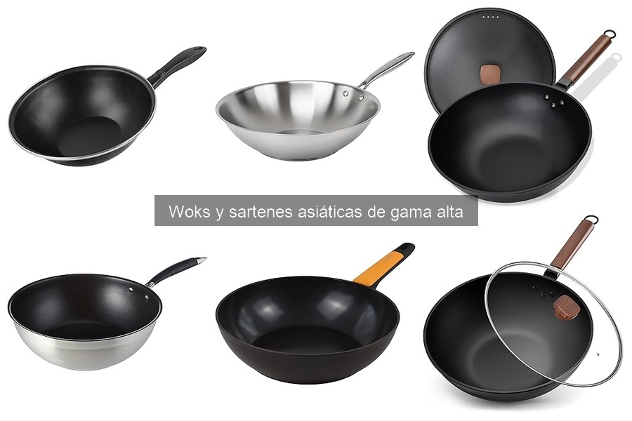 Mejores utensilios para complementar un wok en cocina asiática