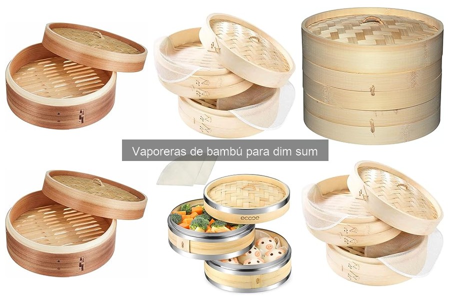 Mejores vaporeras de bambú para principiantes en dim sum