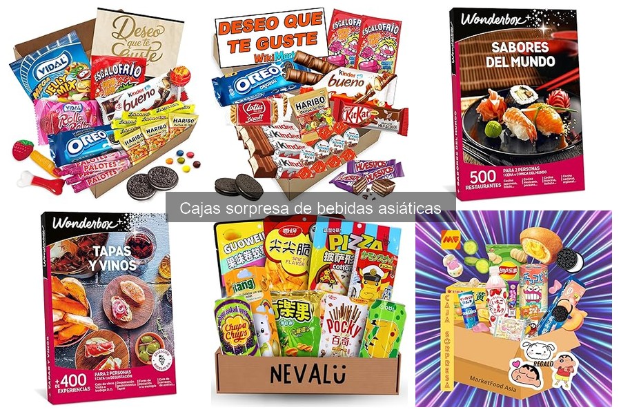 Ofertas en cajas sorpresa de bebidas asiáticas: ¡Aprovecha ya!