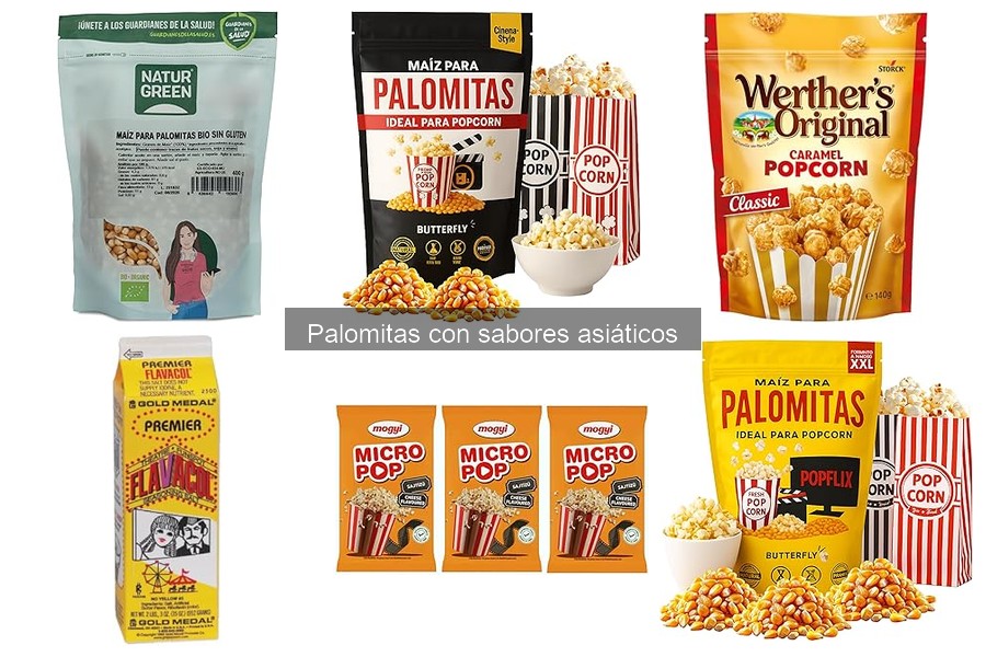 Ofertas en palomitas con sabores asiáticos: descuentos y cupones