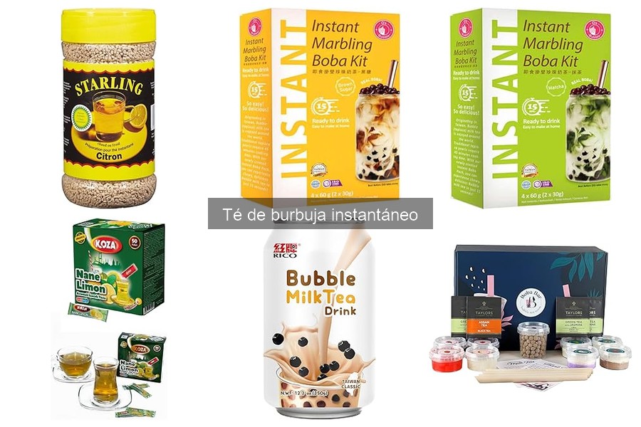 Ofertas y Descuentos en Té de Burbuja Instantáneo