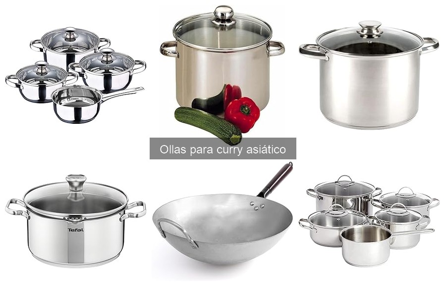 Ollas para curry asiático: características y funciones