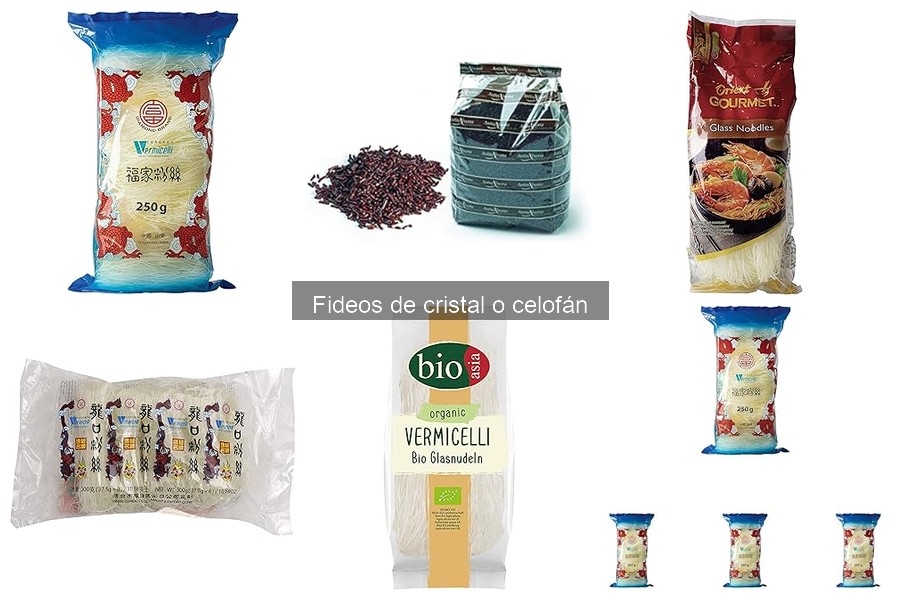 Opiniones de usuarios sobre fideos de cristal