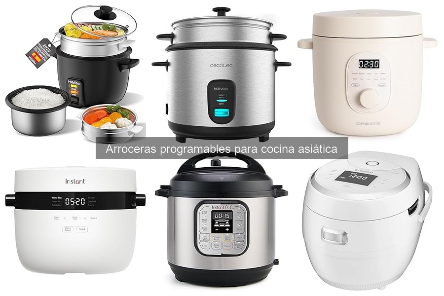 Opiniones sobre Arroceras Programables para Cocina Asiática