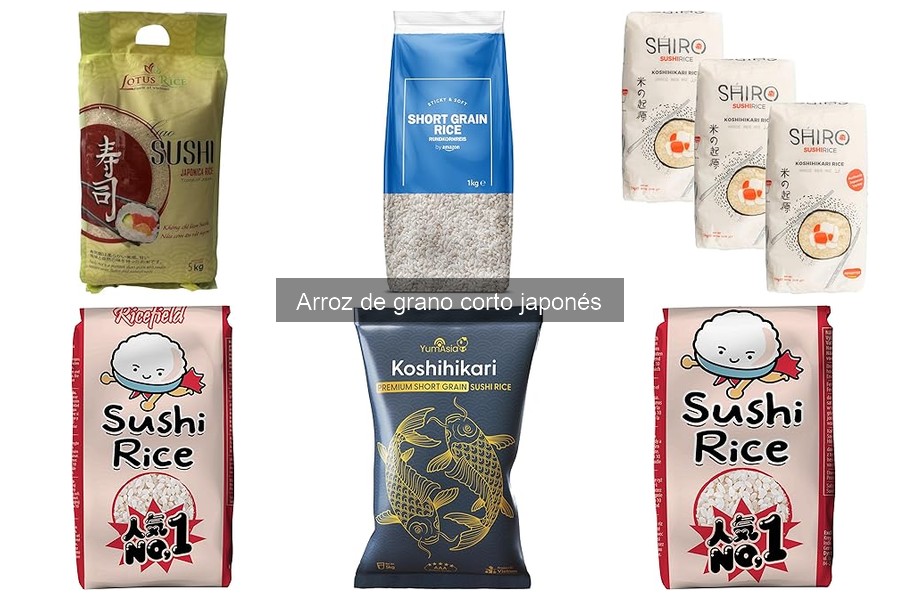 Opiniones sobre arroz de grano corto japonés: reseñas y más