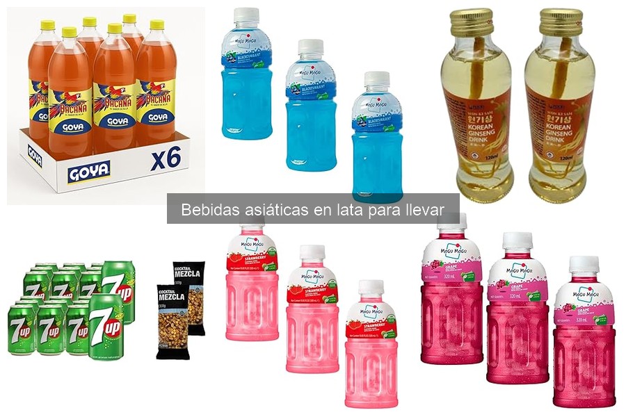 Opiniones sobre bebidas asiáticas en lata: ¿Qué opinan los consumidores?