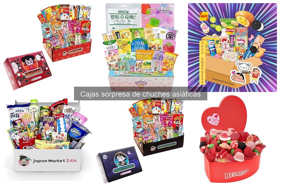 Opiniones sobre Cajas Sorpresa de Chuches Asiáticas