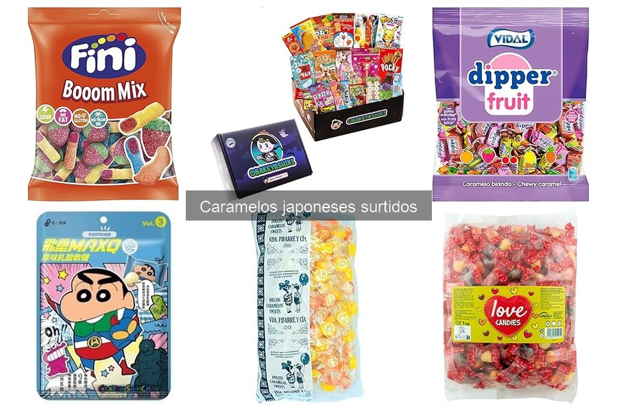 Opiniones sobre caramelos japoneses surtidos y sus sabores