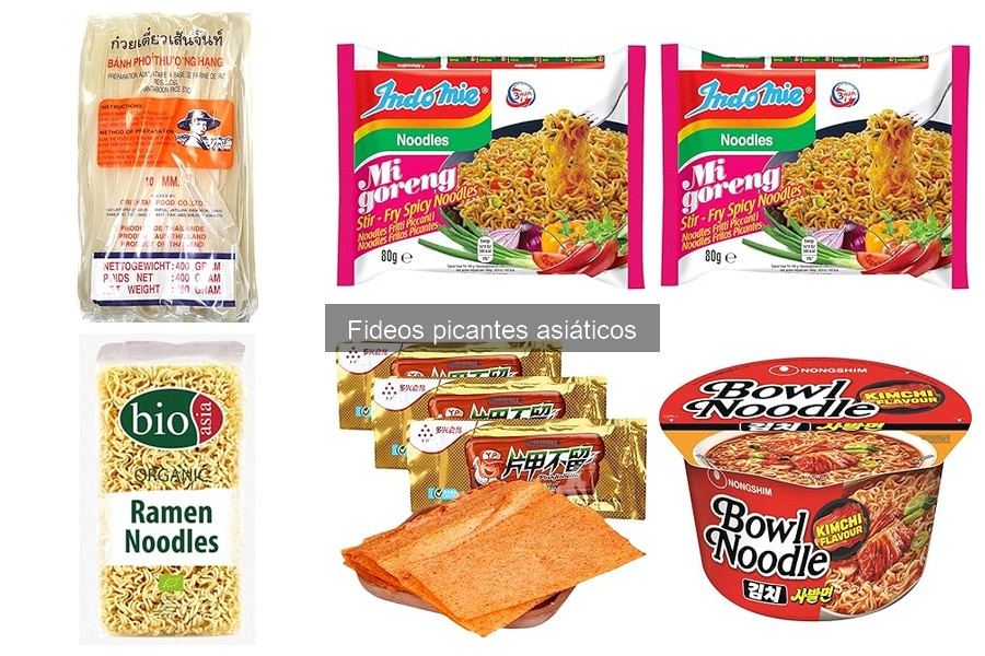 Opiniones sobre fideos picantes asiáticos: ¿cuáles son los mejores?