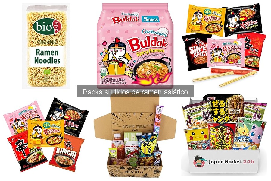 Opiniones sobre los Mejores Packs Surtidos de Ramen Asiático
