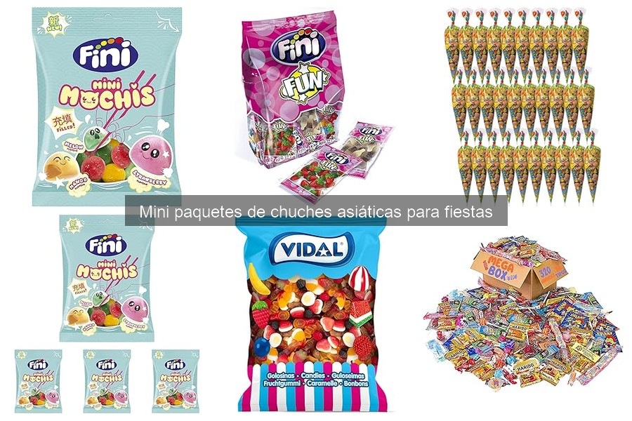 Opiniones sobre mini paquetes de chuches asiáticas
