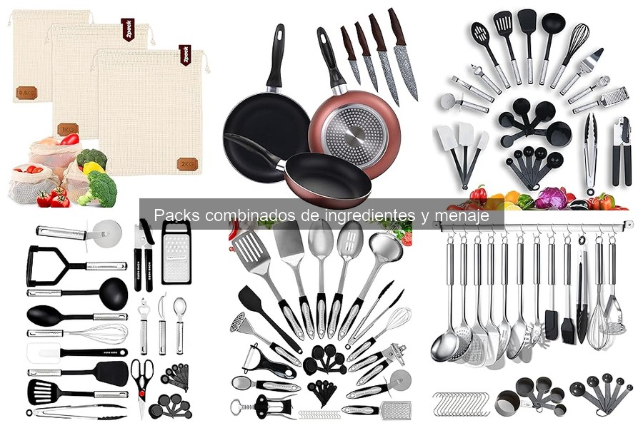 Opiniones sobre packs combinados de cocina asiática