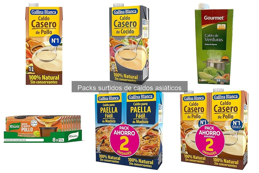 Opiniones sobre packs de caldos asiáticos para cocinar