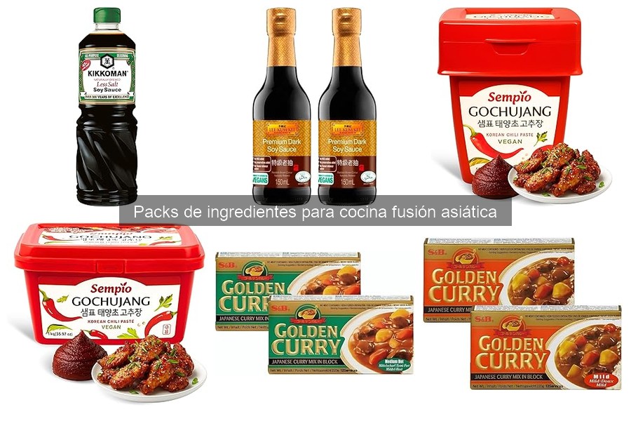 Opiniones sobre Packs de Ingredientes para Cocina Fusión