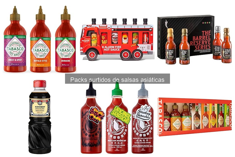 Opiniones sobre Packs de Salsas Asiáticas para Cocinar