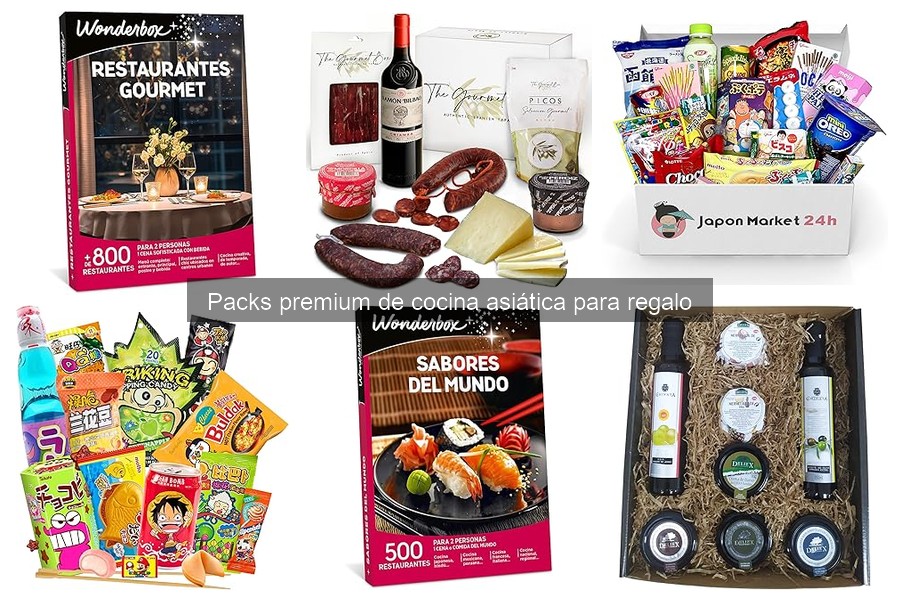 Opiniones sobre Packs Premium de Cocina Asiática para Regalo