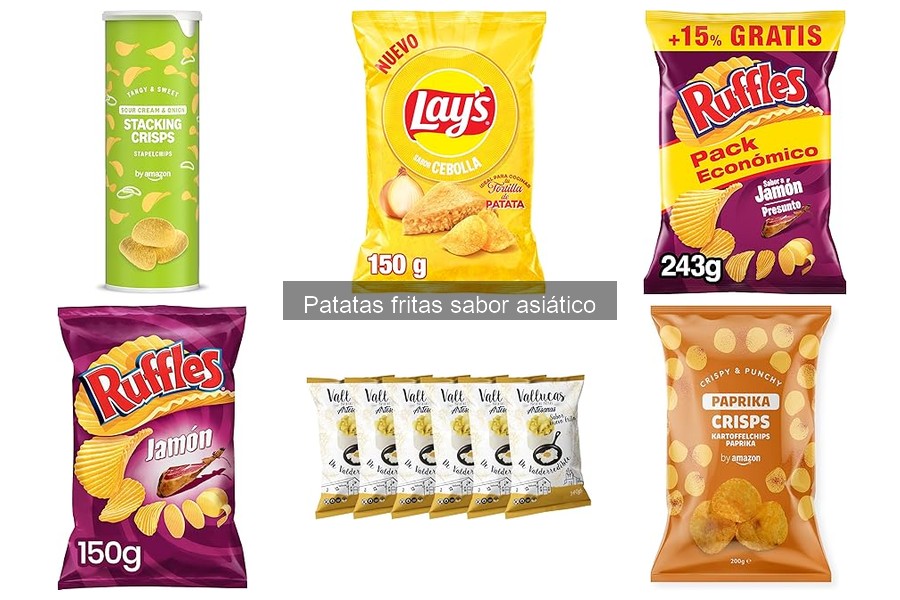 Opiniones sobre Patatas Fritas Sabor Asiático - Reseñas y Más