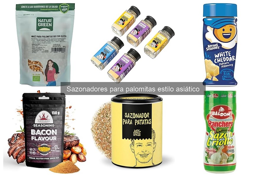 Opiniones sobre Sazonadores para Palomitas Estilo Asiático