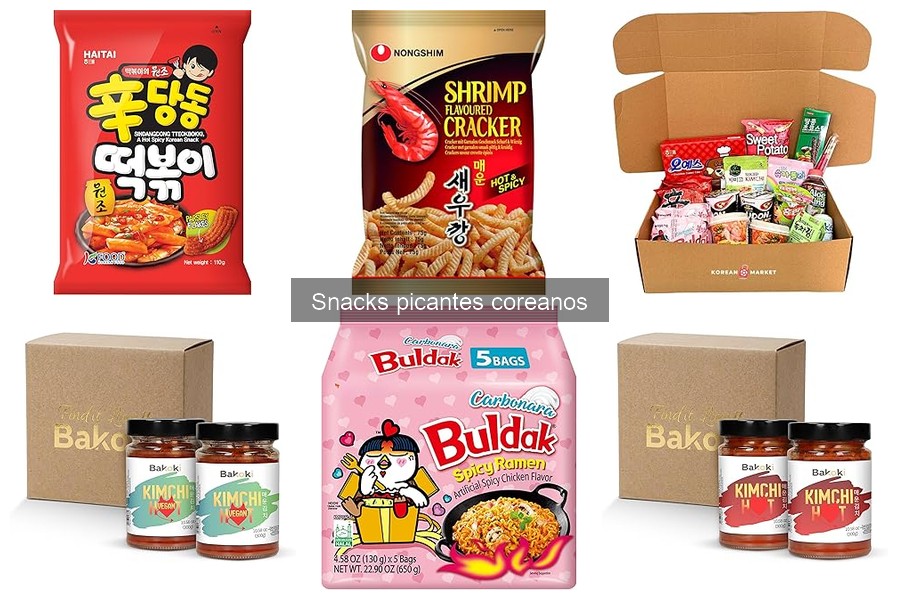 Opiniones sobre snacks picantes coreanos más populares