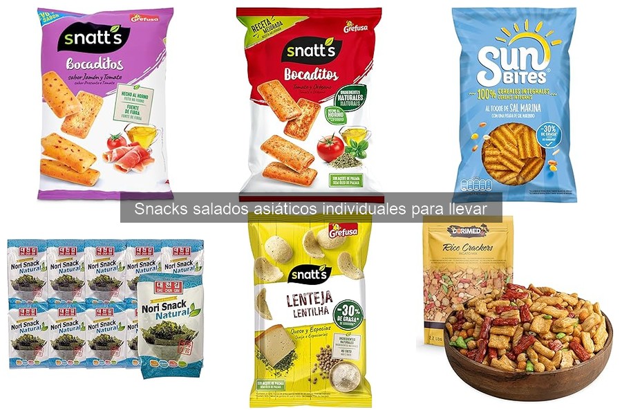 Opiniones sobre Snacks Salados Asiáticos Populares