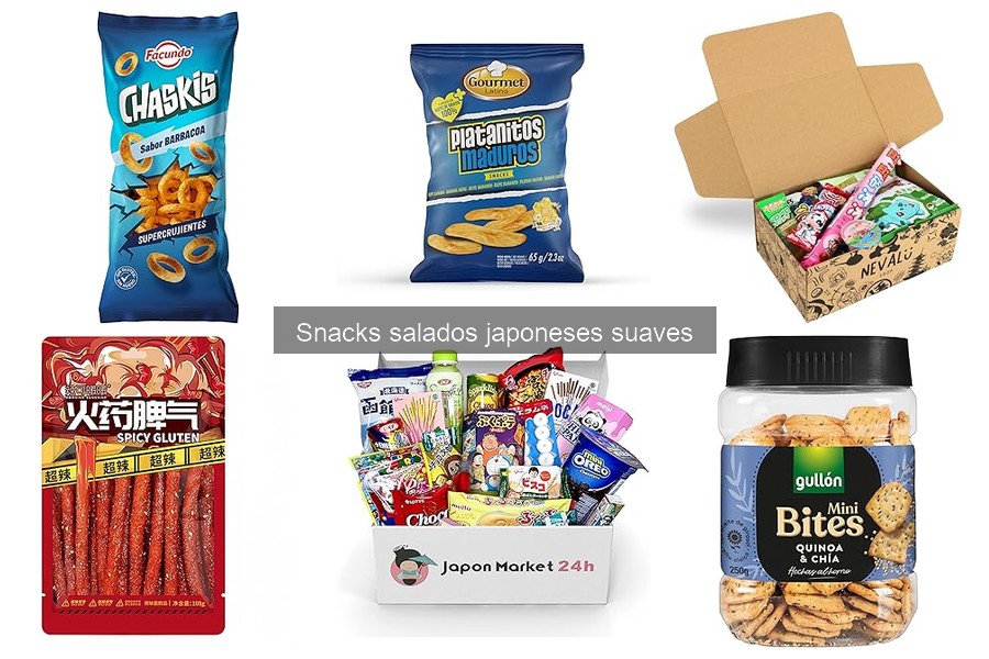 Opiniones sobre snacks salados japoneses suaves
