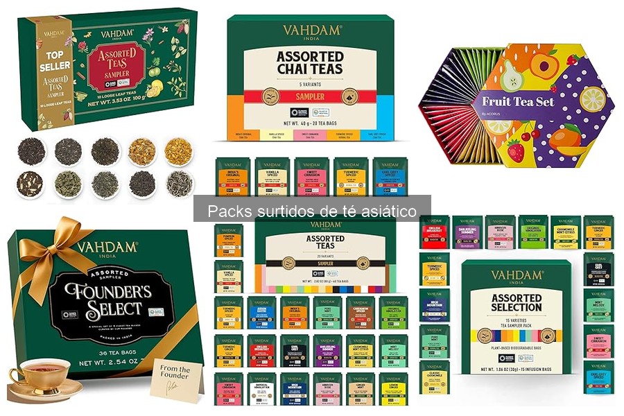 Packs Surtidos de Té Asiático: ¿Qué Incluyen?