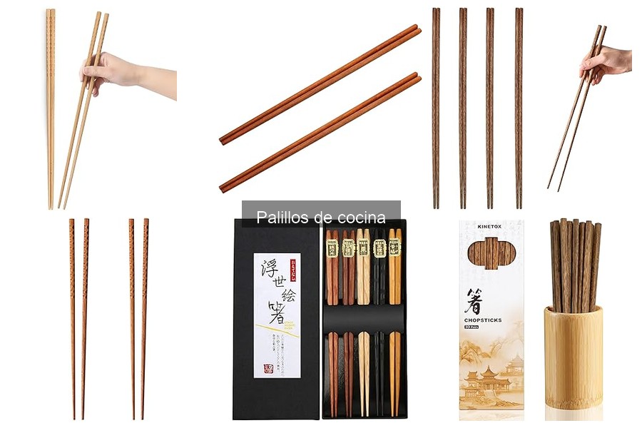 Palillos de cocina biodegradables: impacto ambiental y ventajas
