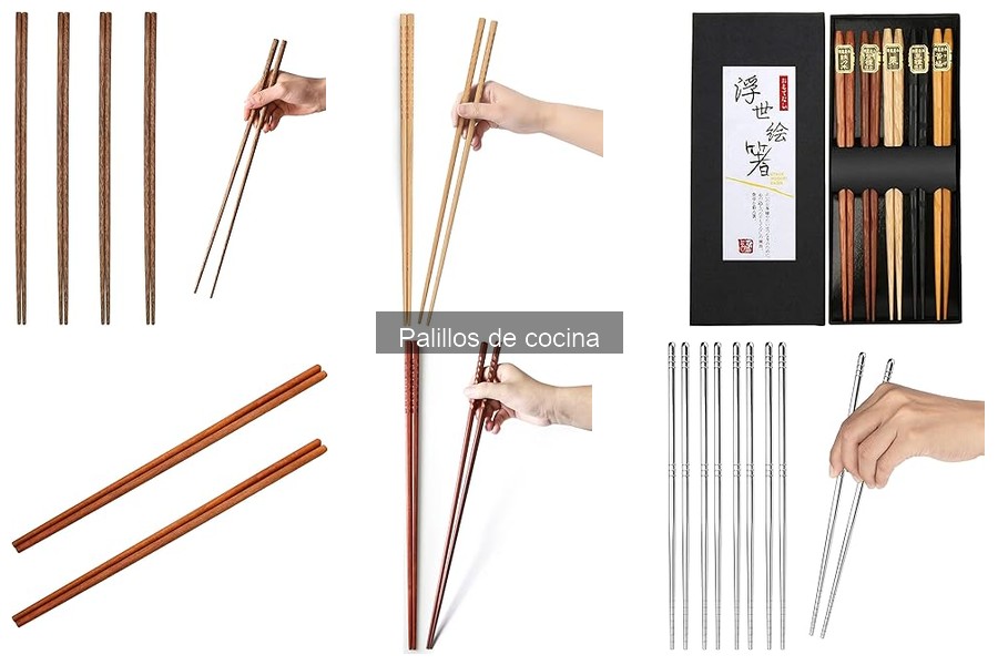 Palillos de cocina reutilizables: guía y beneficios