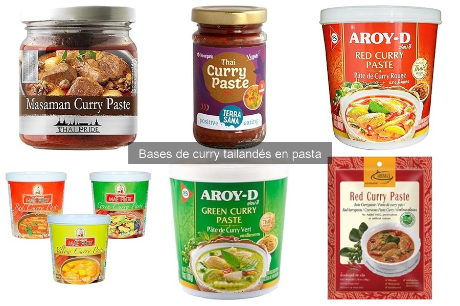 Pasta de curry tailandés sin alérgenos: ¡opciones seguras!