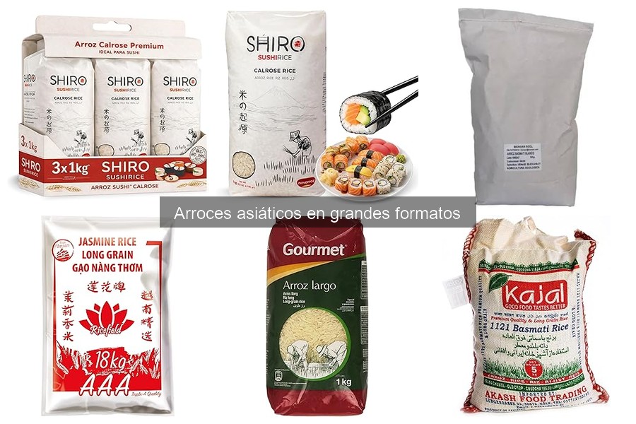 ¿Por qué elegir arroces asiáticos en lugar de convencionales?