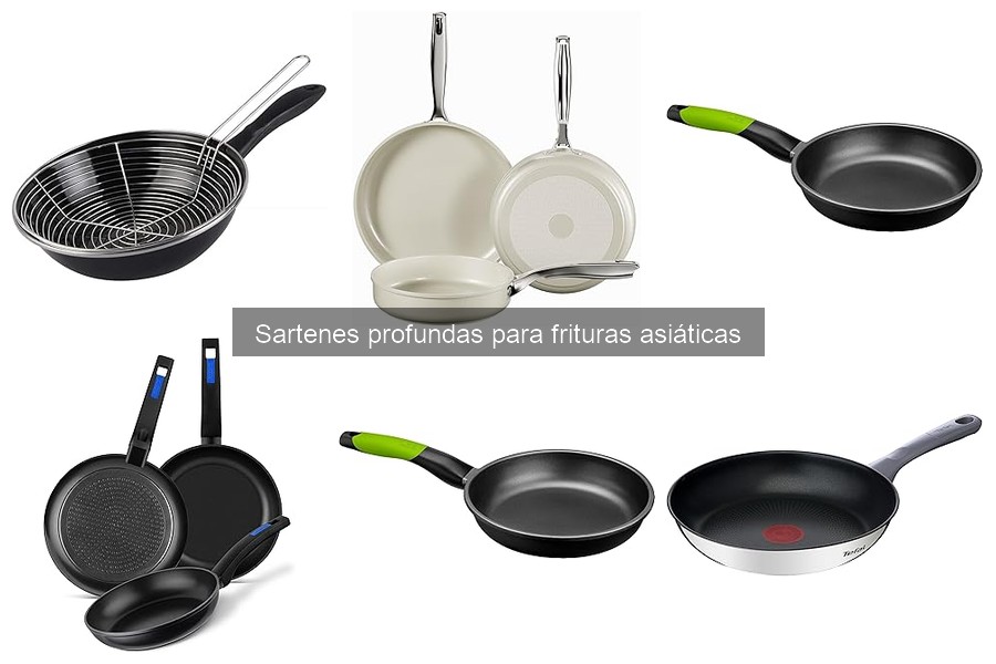 ¿Por qué elegir sartenes profundas para cocina asiática?