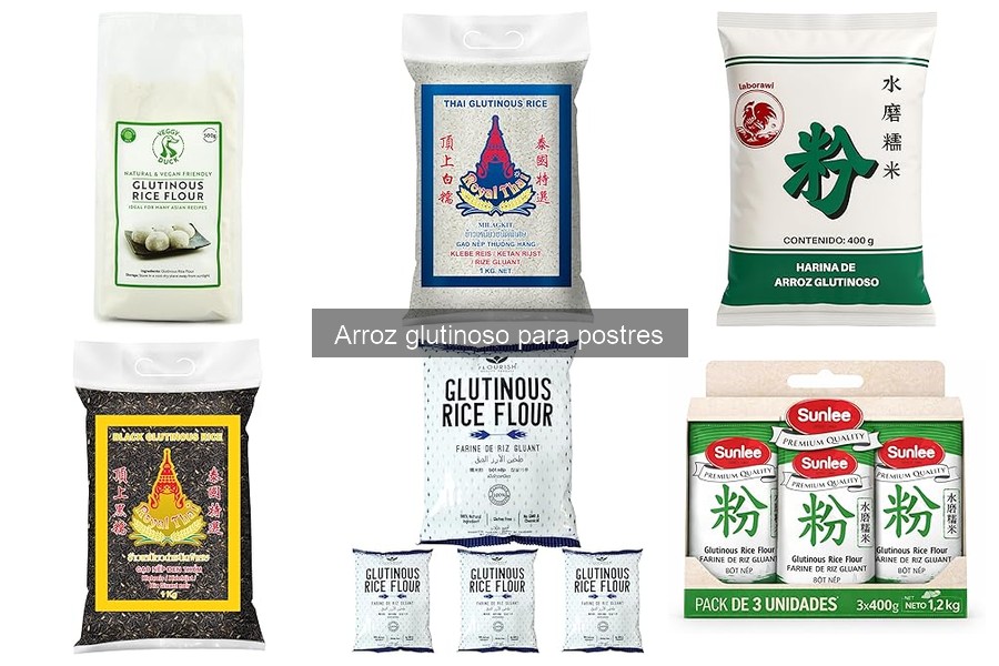 Postres asiáticos con arroz glutinoso: 5 recetas populares