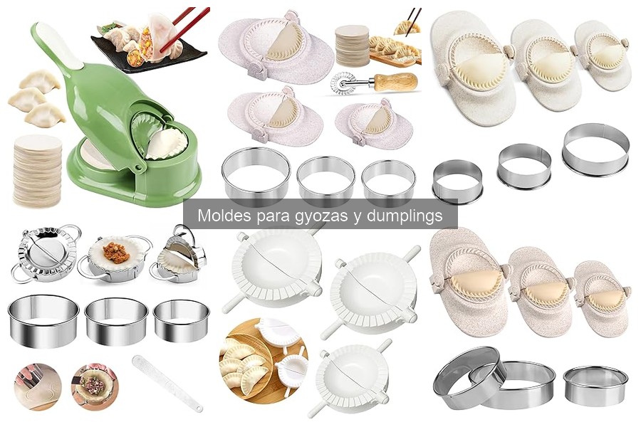 Precio promedio de moldes para gyozas y dumplings