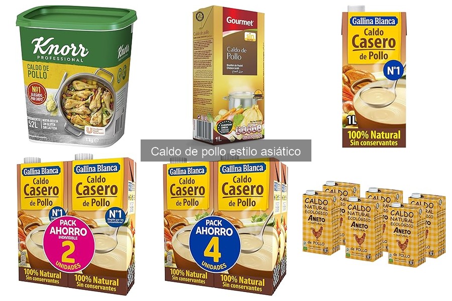 Precio promedio del caldo de pollo asiático: ¡compara ofertas!