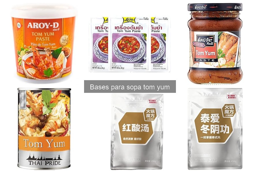 Precios de Bases para Sopa Tom Yum: Guía de Compra 2023