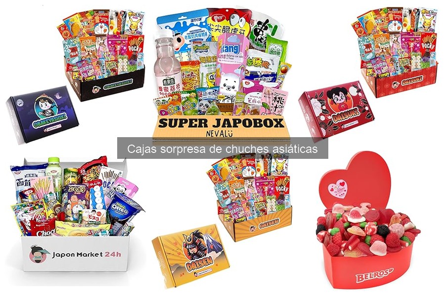 Precios de Cajas Sorpresa de Chuches Asiáticas: ¿Cuánto Cuestan?
