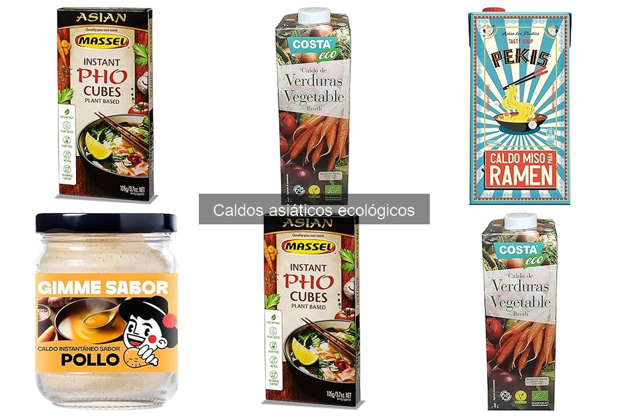 Precios de Caldos Asiáticos Ecológicos: Comparativa y Análisis