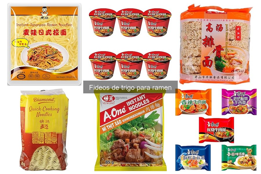 Precios de fideos de trigo para ramen en tiendas online