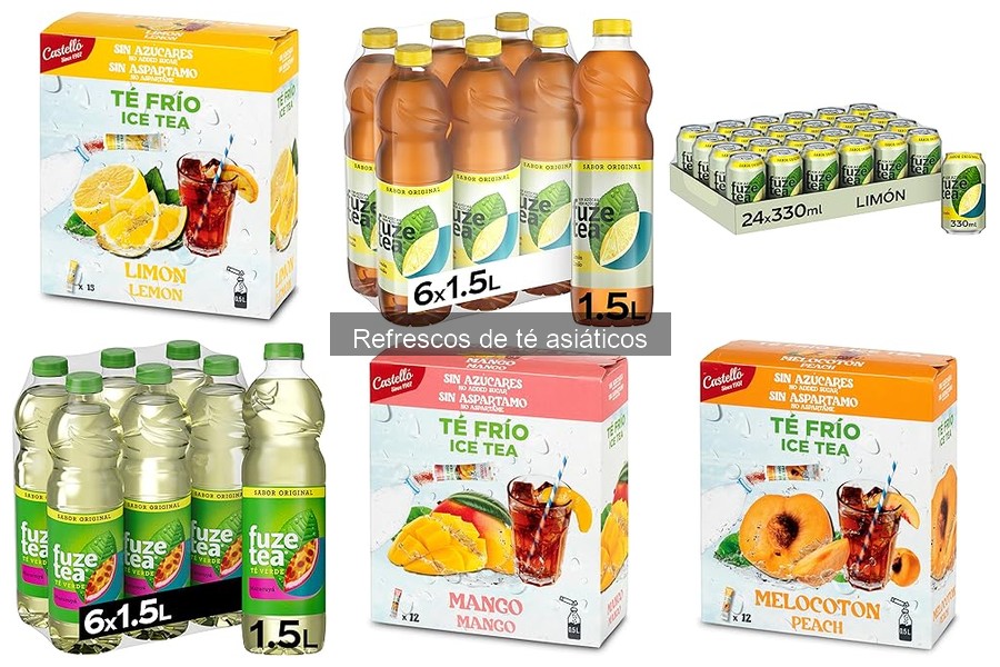 Precios de Refrescos de Té Asiáticos en Amazon