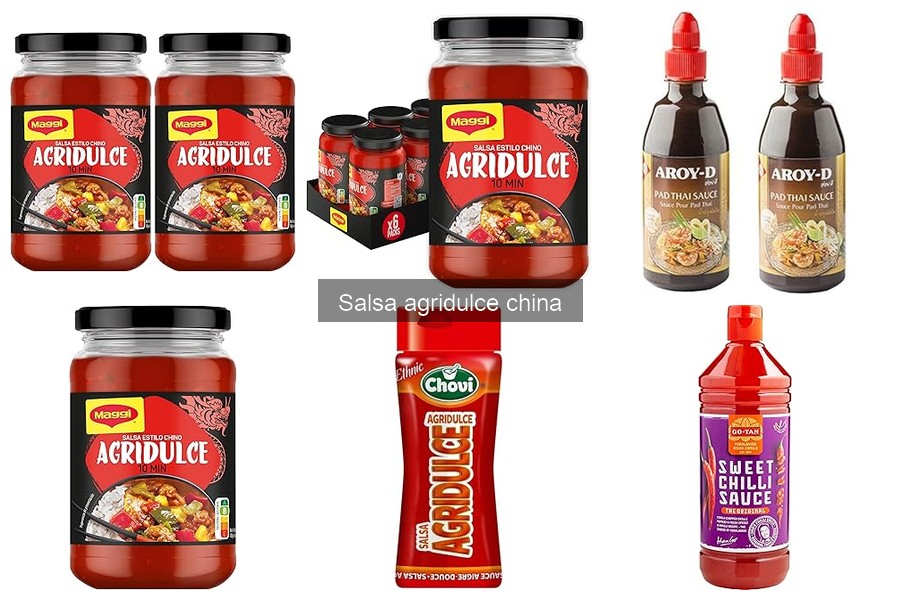 Precios de salsa agridulce china: comparación y mejores opciones
