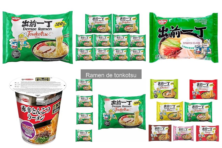 Precios promedio del ramen de tonkotsu en tiendas online