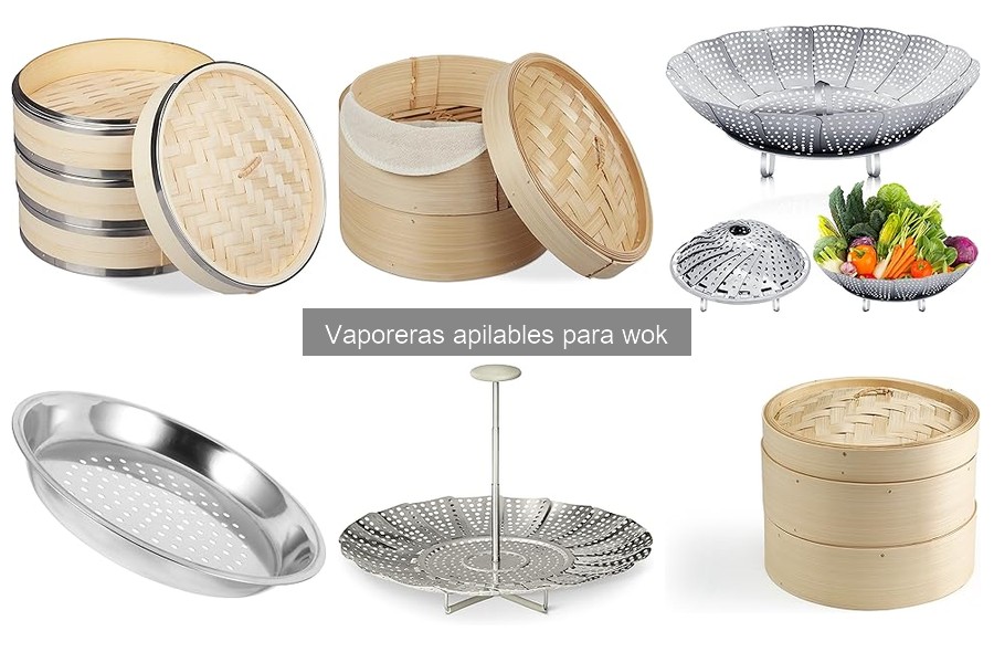 Precios y Dónde Comprar Vaporeras Apilables para Wok