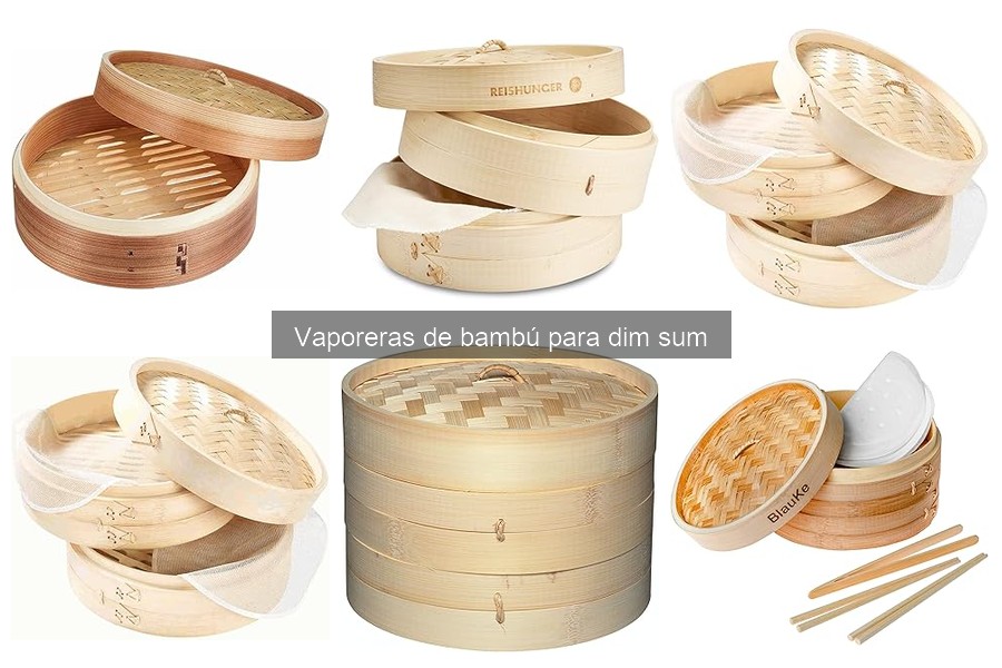 Precios y evaluación de vaporeras de bambú para dim sum