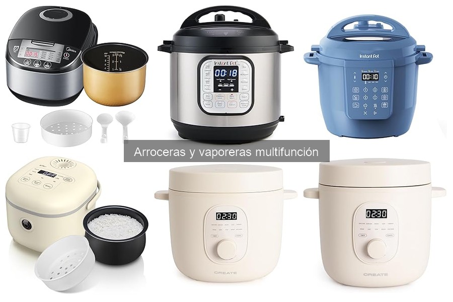Preguntas Frecuentes sobre Arroceras y Vaporeras Multifunción