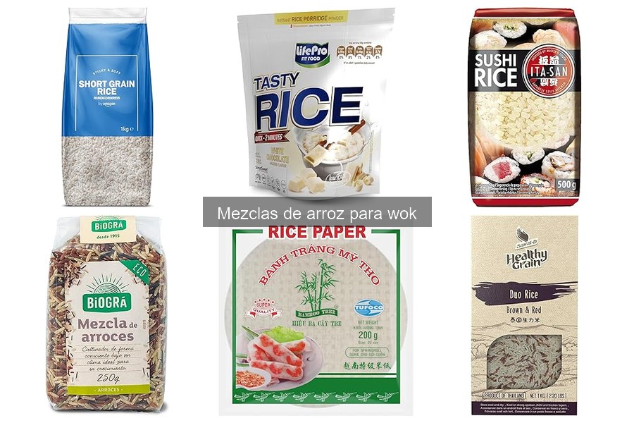 Preguntas Frecuentes sobre Mezclas de Arroz para Wok