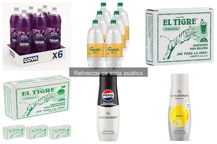 Preguntas frecuentes sobre refrescos de soda asiática