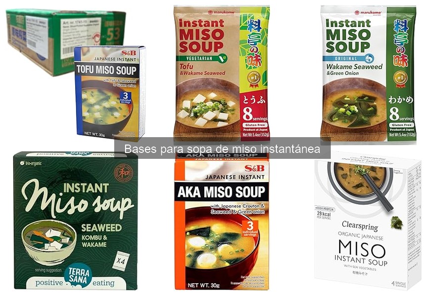 Preguntas Frecuentes sobre Sopa de Miso Instantánea