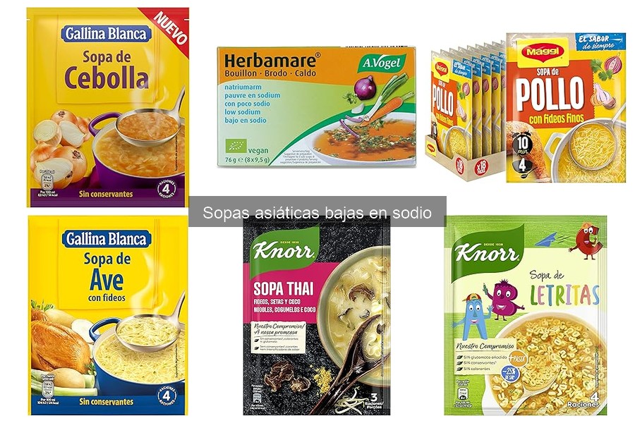 Prepara sopas asiáticas bajas en sodio deliciosas y saludables
