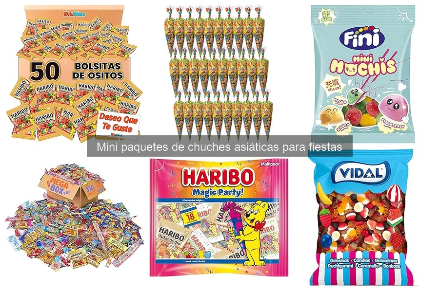 Problemas al Elegir Chuches Asiáticas para Eventos