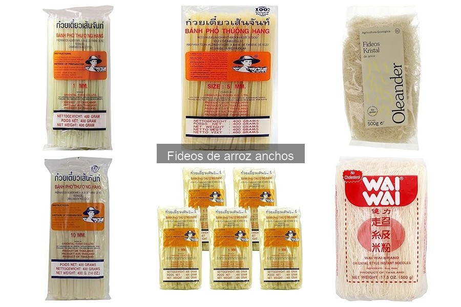Problemas comunes al cocinar fideos de arroz anchos y soluciones